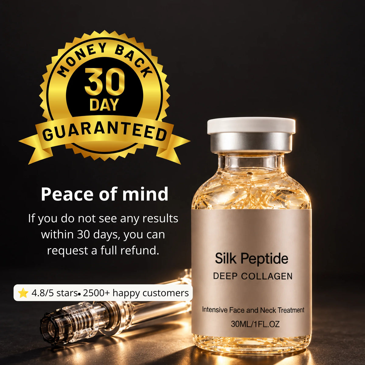 Collagen & Silk Thread Ampoule – Korean Serum 30 ml