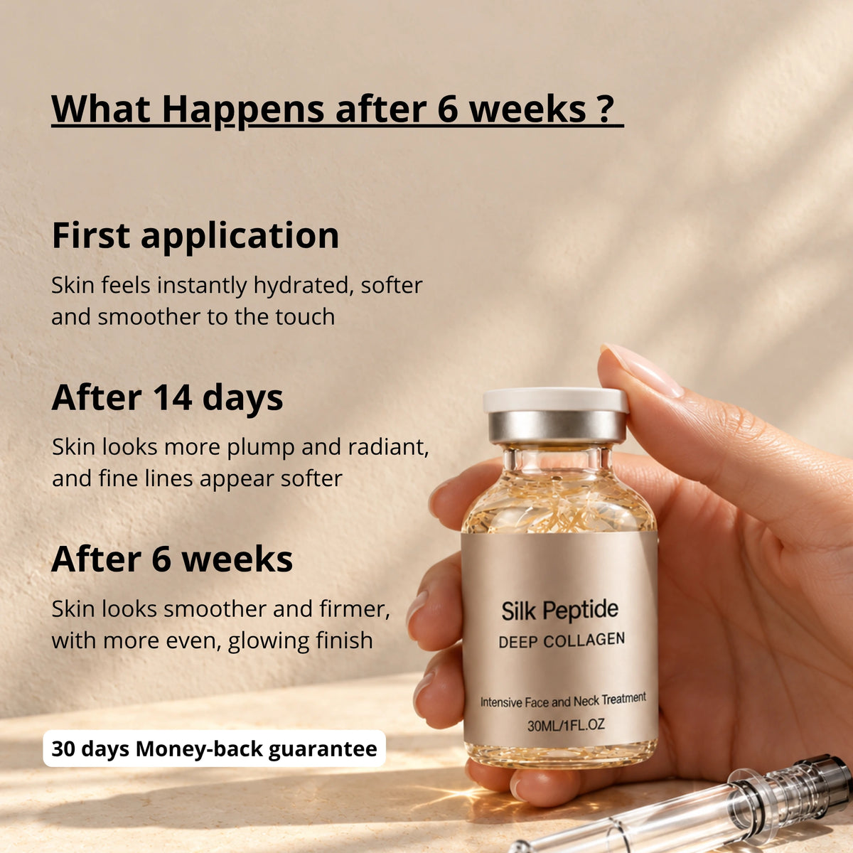 Collagen & Silk Thread Ampoule – Korean Serum 30 ml